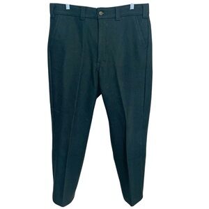 Vintage Big Bill Pants Mens 36X28 Green Wool Blend Hunting Outdoor Pockets *Read